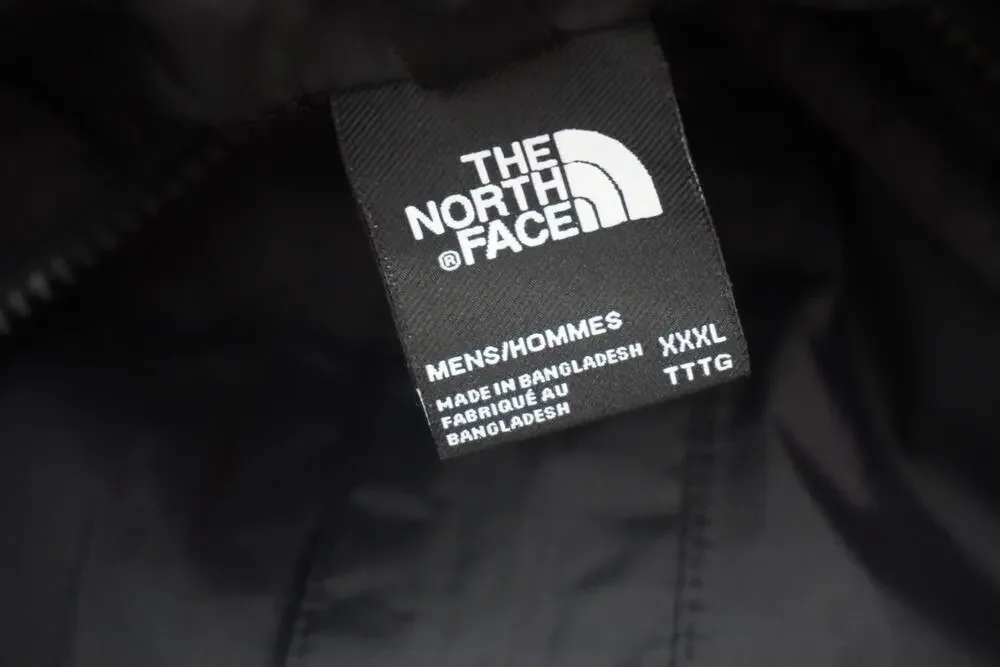 The North Face Jacket Mens 3XL Black DryVent Hooded Waterproof Full Zip Rain